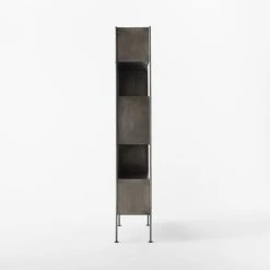 Spule Metal Bookcase 95'' -Cb2 Pop Shop SpuleTallMetalBookcaseSDSSF22