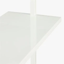 Stairway White Wall-Mounted Bookcase - 96" Height -Cb2 Pop Shop StairwayShelfWhiteAVF14