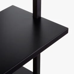 Stairway Black Wall-Mounted Bookcase - 72.5" Height 11 Stairway Black Wall-Mounted Bookcase - 72.5" Height -Cb2 Pop Shop StairwayShortBookshelfBlkAVS18