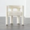 Stature Ivory Dining Armchair -Cb2 Pop Shop StatureIvoryChairSHF20 1x1