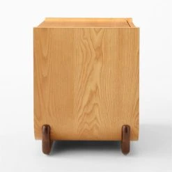 Stivale 2-Drawer Oak Nightstand 15 Stivale 2-Drawer Oak Nightstand -Cb2 Pop Shop StivaleOakNWlntNghtstndSDSSS23