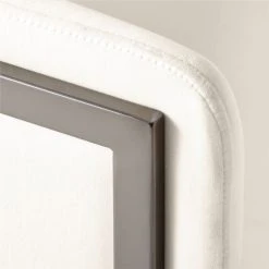 Stretta Ivory Velvet Office Chair -Cb2 Pop Shop StrettaIvoryMtlOffcChairAVSSS22