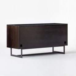 Suspend Marble And Black Walnut Wood Media Console -Cb2 Pop Shop SuspendChrcMediaConsole3QBSSS21