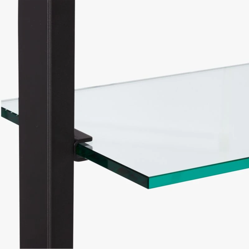 Tesso Black Metal Wall Mount Bookshelf 9 Tesso Black Metal Wall Mount Bookshelf - Image 7