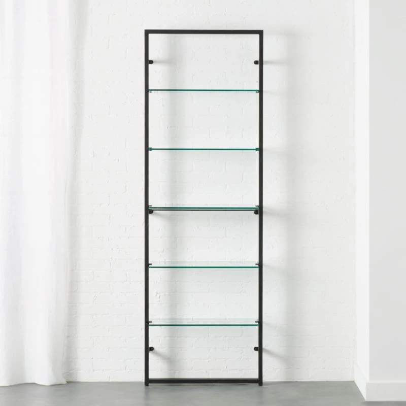 Tesso Black Metal Wall Mount Bookshelf 3 Tesso Black Metal Wall Mount Bookshelf