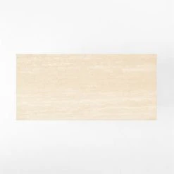 Tiberio Travertine Dining Table -Cb2 Pop Shop TiberioTrvtnDiningTableTOPSSS23