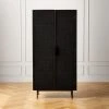 Trace Black Wire Bookcase 2 Trace Black Wire Bookcase -Cb2 Pop Shop TraceBlkMeshDoorBookcaseSHF20
