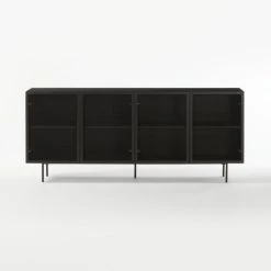 Trace Black Wire Mesh Credenza -Cb2 Pop Shop TraceBlkMshDrMediaCrdnzSOF20