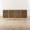 Trace Brass Wire Mesh Credenza -Cb2 Pop Shop TraceBrssWireMshCbntCrdnzSHS21 1x1