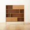 Trier Cerused Oak Bookcase -Cb2 Pop Shop TrierBookcaseSHS23