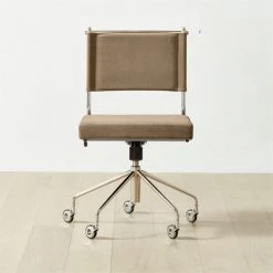 Vicino Rye Velvet Office Chair