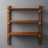 Walnut Modular Single Shelf 39.5" -Cb2 Pop Shop WalnutMod39p5SingleShelfROF18