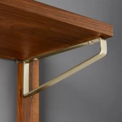 Walnut Modular Triple Shelf 88" 17 Walnut Modular Triple Shelf 88" -Cb2 Pop Shop WalnutMod88TripleShelfRO2F18