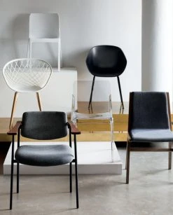 Bolla Clear Dining Chair -Cb2 Pop Shop WarrenGreyChairSideraJL19